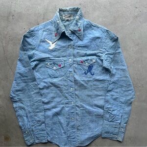 Vintage Patchwork Western Shirt